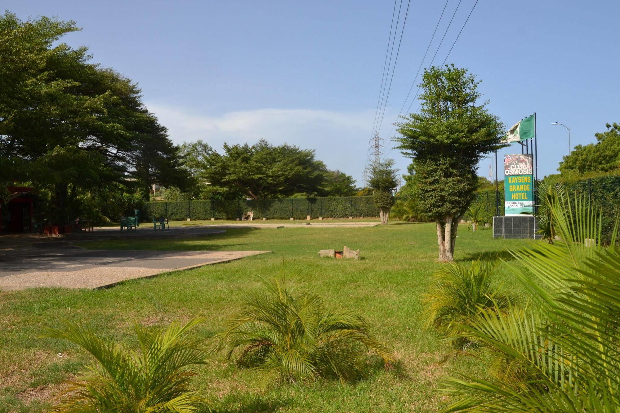 Kaysens Grande Hotel Tema Exterior foto
